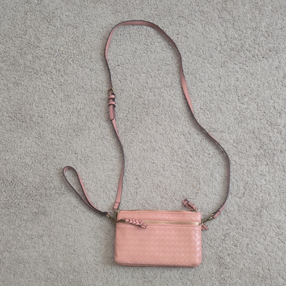 Chic Pink Crossbody Bag